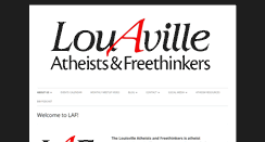 Desktop Screenshot of louisvilleatheists.com